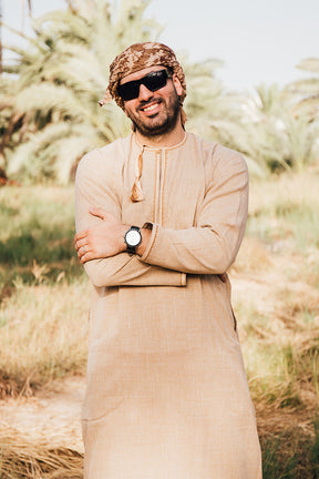 Qamis Omani Light Camel