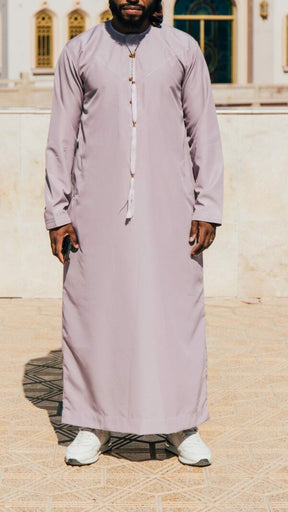 Qamis Emirati Mauve Lavender